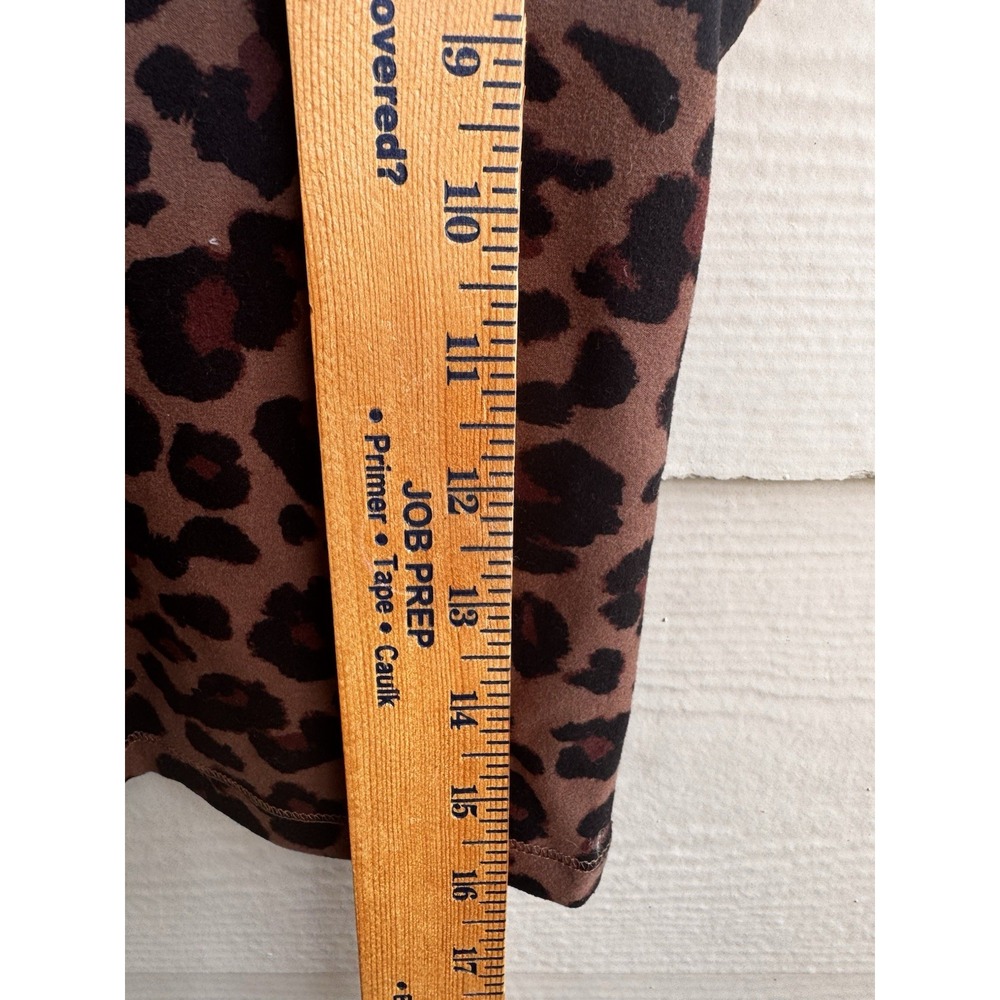 Abercrombie & Fitch v neck Leopard Cropped Tank Size XS - Picture 4 of 7